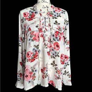 Rue21 Floral Blouse Size 1X